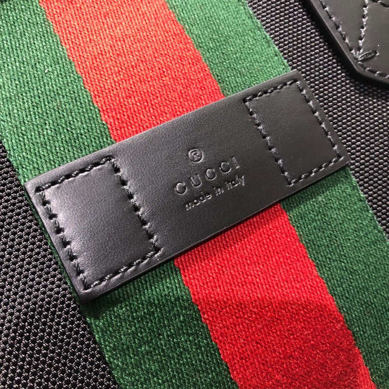 グッチ GUCCI シェリーライントートバッグ 630923 ブラック キャンバス メンズ ショルダーバッグ