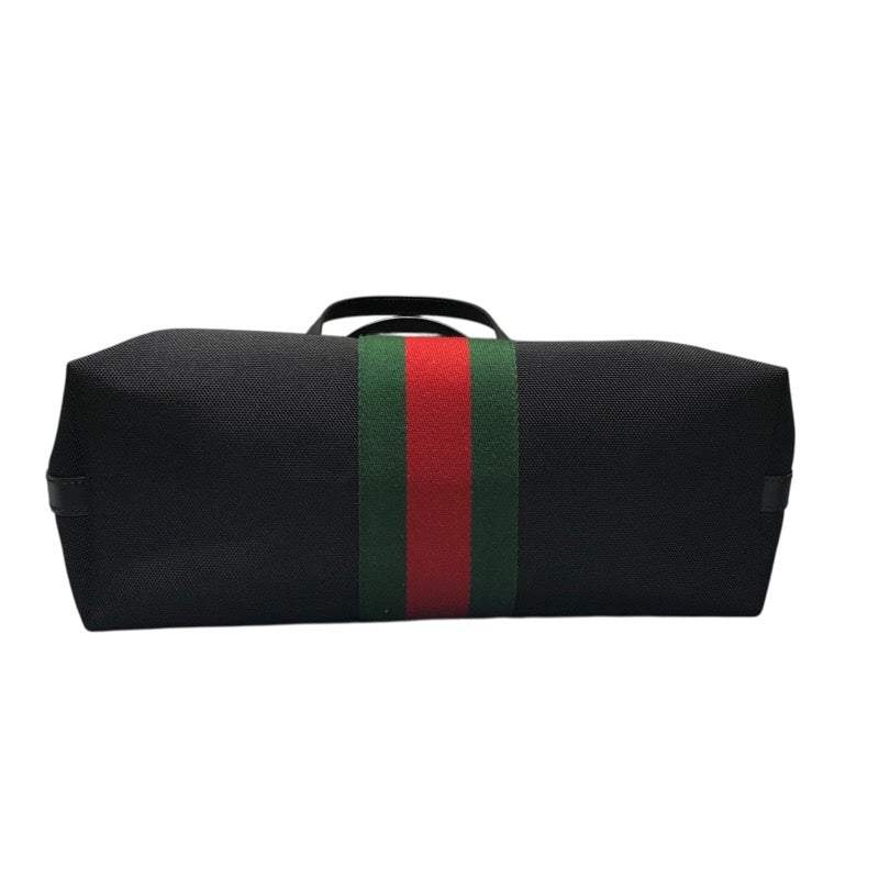 グッチ GUCCI シェリーライントートバッグ 630923 ブラック キャンバス メンズ ショルダーバッグ