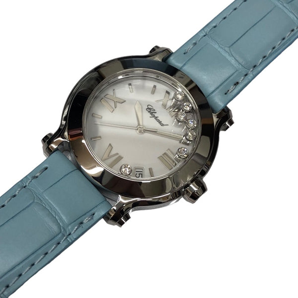 Chopard ショパール Chopard ハッピースポーツ 278475-3001 ホワイト文字盤 新品 腕時計 レディース