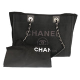 シャネル CHANEL ドーヴィルチェーントート A67001 ミックスファイバー レディース トートバッグ