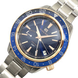 セイコー SEIKO Grand Seiko スポーツコレクション スプリングドライブGMT SBGE286 ブルー文字盤 SS/PG メンズ 腕時計