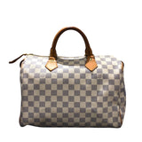 ルイ・ヴィトン LOUIS VUITTON スピーディー30 N41533 ホワイト ダミエ・アズール レディース ハンドバッグ