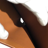 エルメス HERMES ベアンコンパクト B刻印 ゴールド シルバー金具 エプソン ユニセックス 二つ折り財布