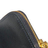 エルメス HERMES ジップアンゴー W刻印 ブラック エバーカラー メンズ コインケース