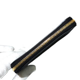 エルメス HERMES ジップアンゴー W刻印 ブラック エバーカラー メンズ コインケース