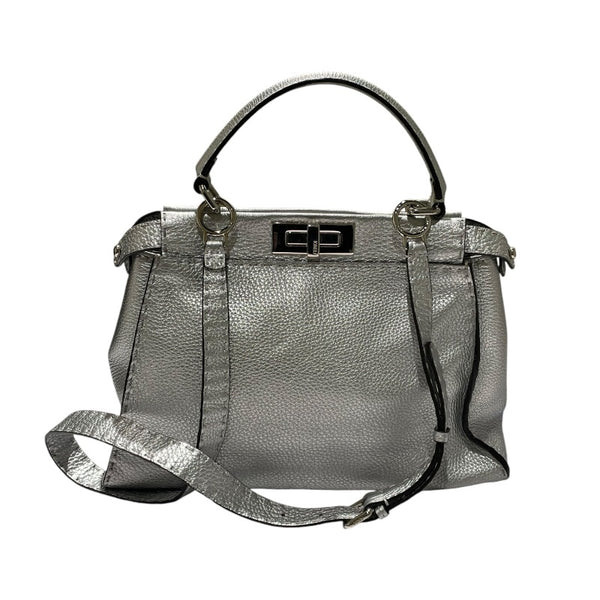 5/7で出品取下げ！FENDI セレリア ピーカブー グレー ミディアム フェンディ FENDI セレリア ピーカブー レギュラー 8BN290