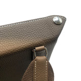エルメス HERMES ヴィドポッシュ B刻印 エトゥープｘシルバー金具 トゴ レディース ショルダーバッグ【中古】