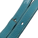 エルメス HERMES アルザン31 T刻 ブルーアトール シルバー金具 トリヨンクレマンス レディース ショルダーバッグ
