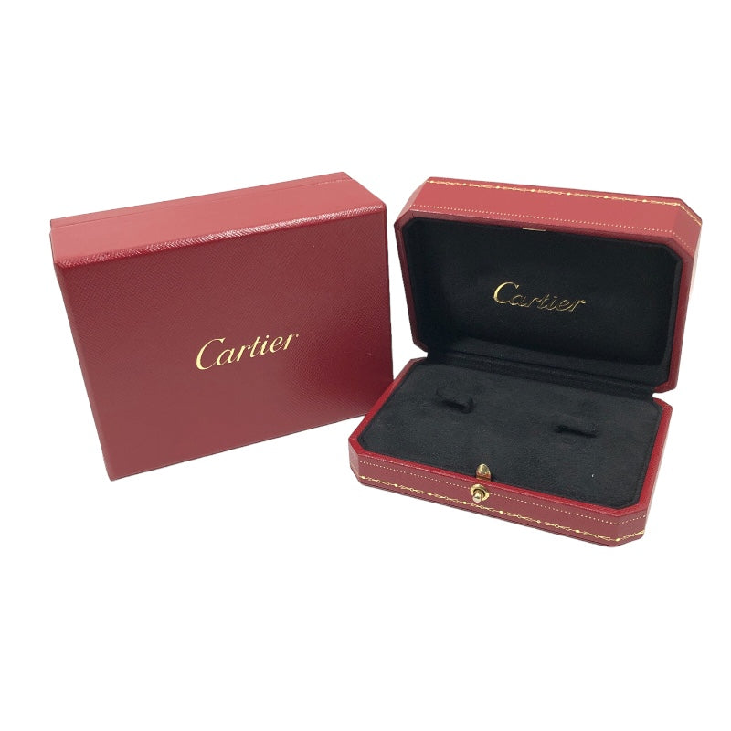 カルティエ Cartier ルビー ダイヤ カフス 750WG ジュエリー