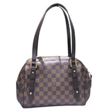 ルイ・ヴィトン LOUIS VUITTON リヴィントンPM N41157 エベヌ ダミエキャンバス レディース ハンドバッグ