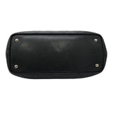 シャネル CHANEL オンザロードトートバッグ A92211 ブラック×シルバー金具 キャビアスキン レディース トートバッグ