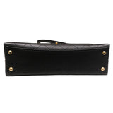 シャネル CHANEL マトラッセ2WAY フラップバッグ AS0305 ブラック ゴールド金具 キャンバス レディース ショルダーバッグ