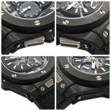 ウブロ HUBLOT ビッグバン アラームリピーター GMT カーボン 403.QU.0120 スケルトン カーボン 腕時計