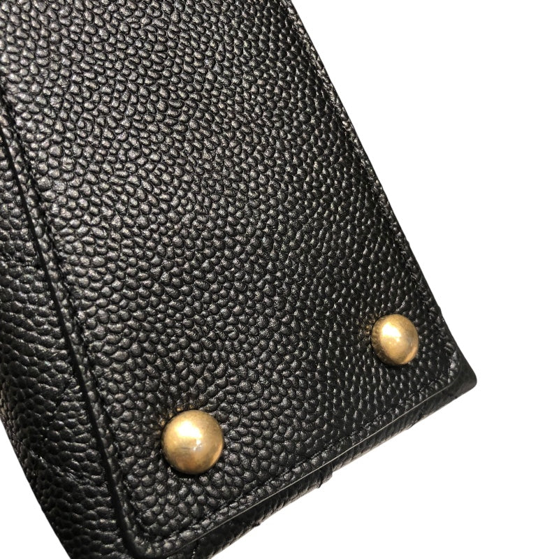 シャネル CHANEL マトラッセ2WAY フラップバッグ AS0305 ブラック ゴールド金具 キャンバス レディース ショルダーバッグ