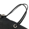 シャネル CHANEL オンザロードトートバッグ A92211 ブラック×シルバー金具 キャビアスキン レディース トートバッグ