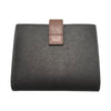 セリーヌ CELINE スモールストラップ ウォレット 10H263BRV グレー、ピンク レザー レディース 二つ折り財布
