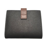 セリーヌ CELINE スモールストラップ ウォレット 10H263BRV グレー、ピンク レザー レディース 二つ折り財布