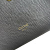 セリーヌ CELINE スモールストラップ ウォレット 10H263BRV グレー、ピンク レザー レディース 二つ折り財布