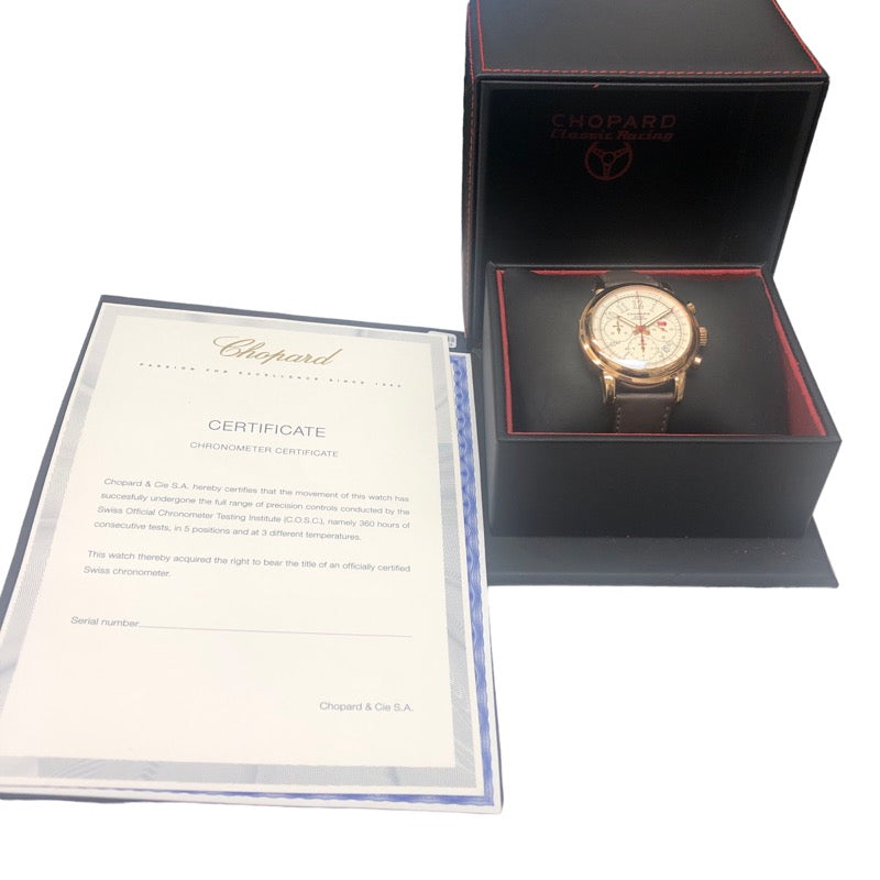 ショパール Chopard ミッレミリア クロノグラフ 世界250本限定 161274-5006 K18ピンクゴールド メンズ 腕時計