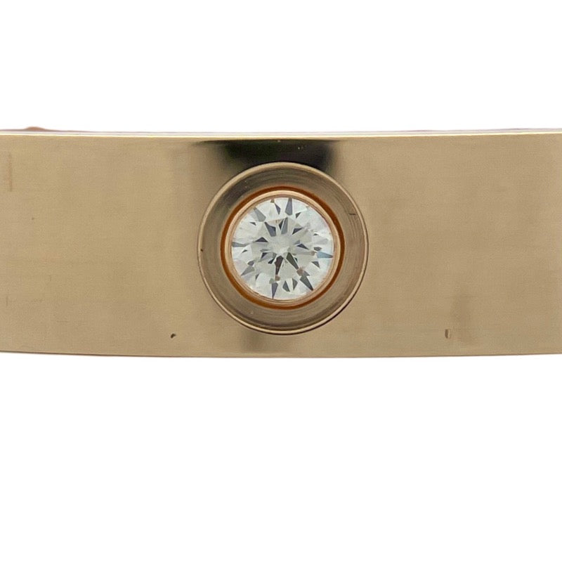 カルティエ Cartier ラブブレス 4Pダイヤ #17 K18PG/ダイヤモンド ジュエリー