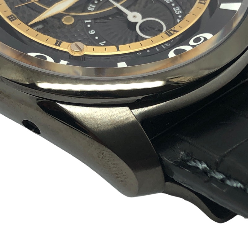 シチズン CITIZEN カンパノラ エコドライブ 塵地螺鈿 300本限定 BU0024-02E ブラック SS/革ベルト クオーツ メンズ 腕時計