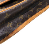 ルイ・ヴィトン LOUIS VUITTON メニルモンタンPM M40474 ブラウン モノグラムキャンバス レディース ショルダーバッグ
