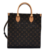 ルイ・ヴィトン LOUIS VUITTON サックプラPM M45848 ブラウン モノグラムキャンバス ユニセックス ショルダーバッグ