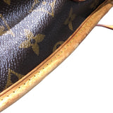 ルイ・ヴィトン LOUIS VUITTON メニルモンタンPM M40474 ブラウン モノグラムキャンバス レディース ショルダーバッグ