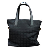 シャネル CHANEL ニュートラベルライン　トート　GM A15825 ブラック　GD金具 ナイロン・レザー ユニセックス トートバッグ