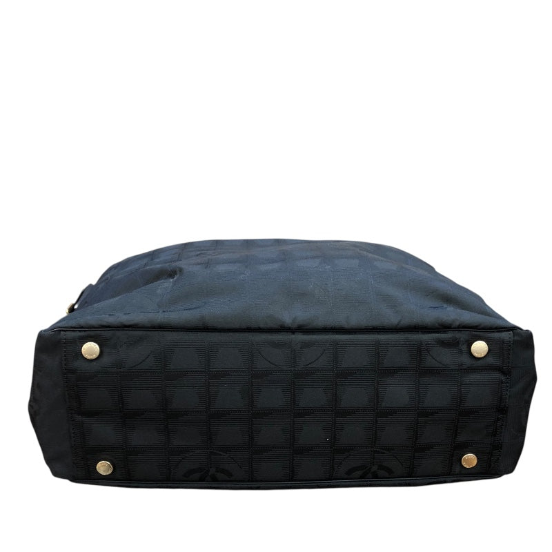 シャネル CHANEL ニュートラベルライン　トート　GM A15825 ブラック　GD金具 ナイロン・レザー ユニセックス トートバッグ