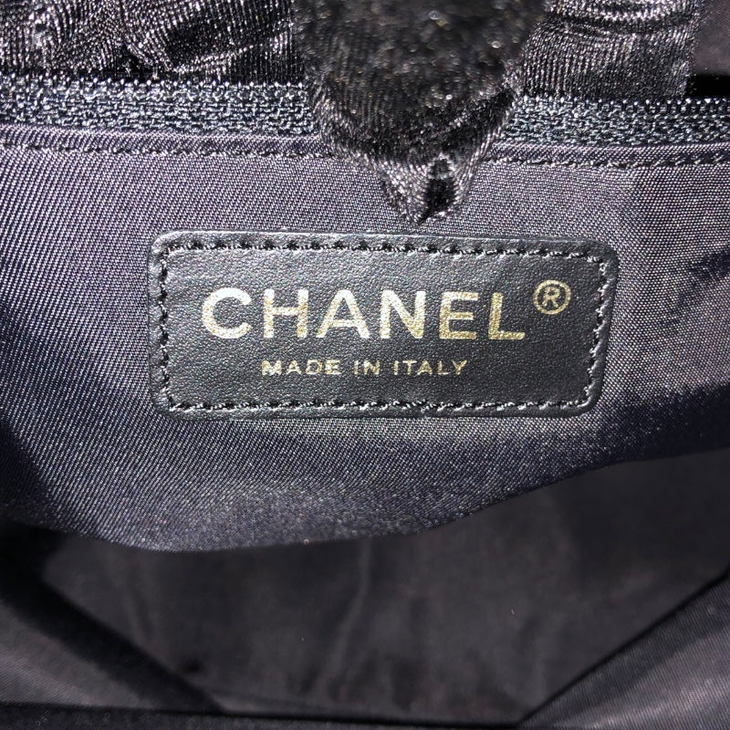 シャネル CHANEL ニュートラベルライン　トート　GM A15825 ブラック　GD金具 ナイロン・レザー ユニセックス トートバッグ