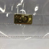 エルメス HERMES ビニールケリー クリア PVC レディース ハンドバッグ