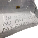 エルメス HERMES ビニールケリー クリア PVC レディース ハンドバッグ