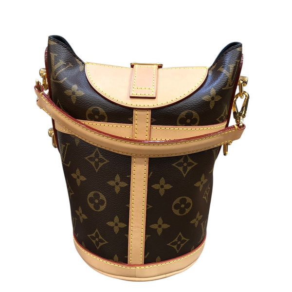 ルイ・ヴィトン LOUIS VUITTON ダッフルバッグ M43587 ブラウン GD金具 モノグラムキャンパス ユニセックス ショルダーバッグ