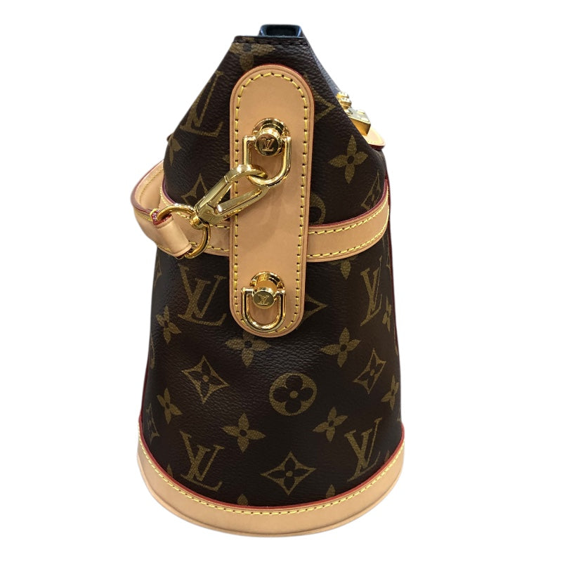 ルイ・ヴィトン LOUIS VUITTON ダッフルバッグ M43587 ブラウン GD金具 モノグラムキャンパス ユニセックス ショルダーバッグ