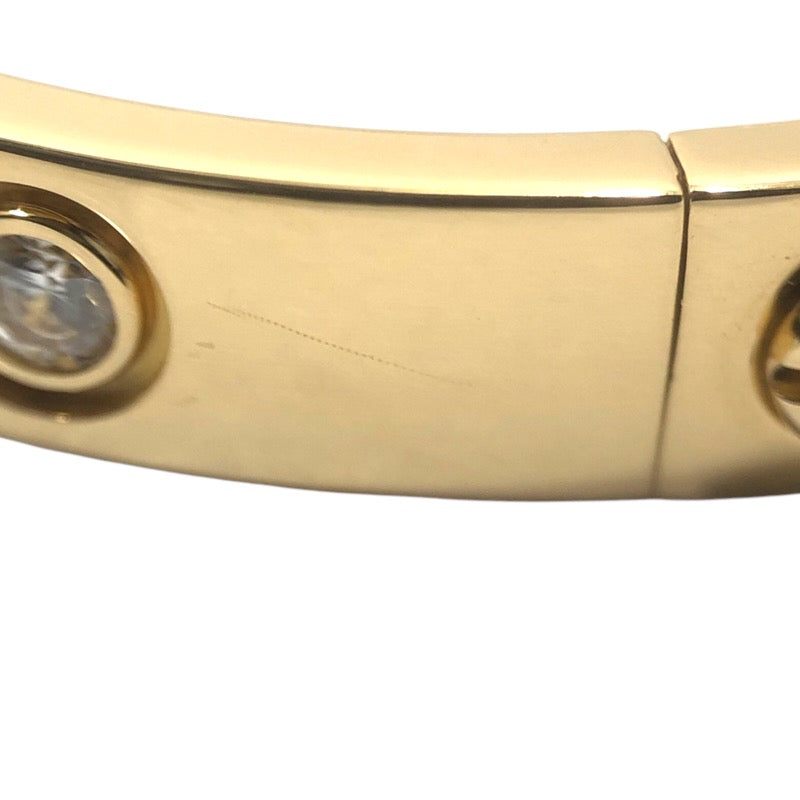 カルティエ Cartier ラブブレス 6Pダイヤモンド 750YG ジュエリー