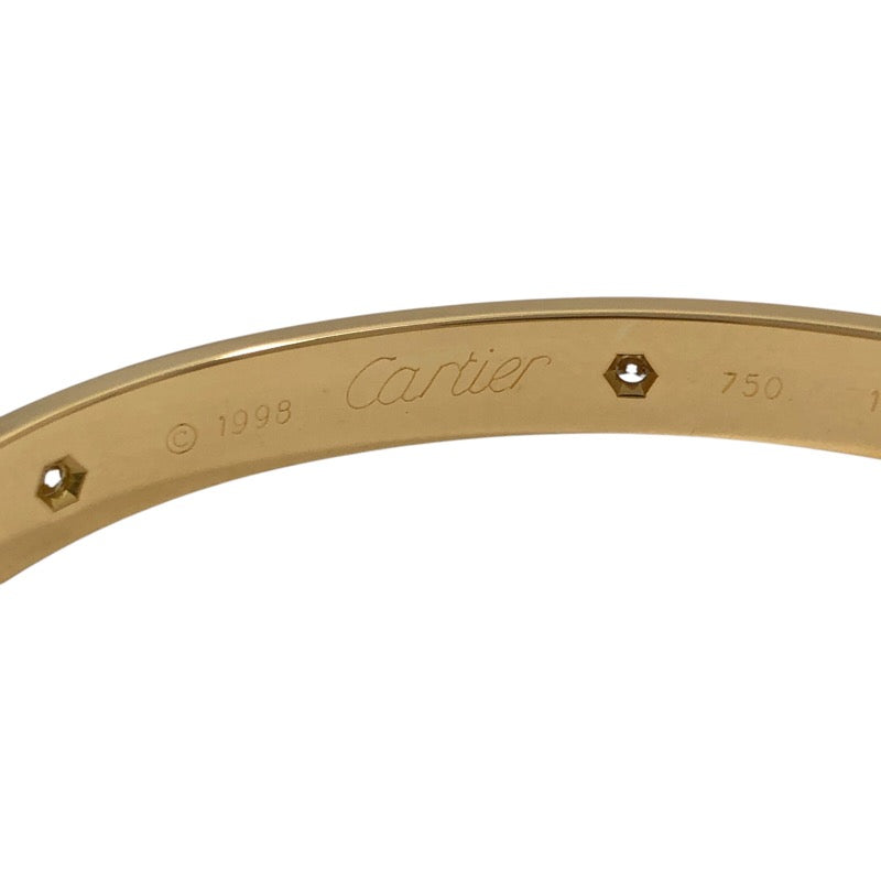 カルティエ Cartier ラブブレス 6Pダイヤモンド 750YG ジュエリー