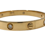 カルティエ Cartier ラブブレス 6Pダイヤモンド 750YG ジュエリー