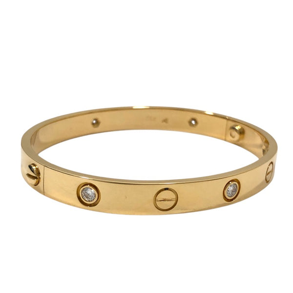 カルティエ Cartier ラブブレス 6Pダイヤモンド 750YG ジュエリー