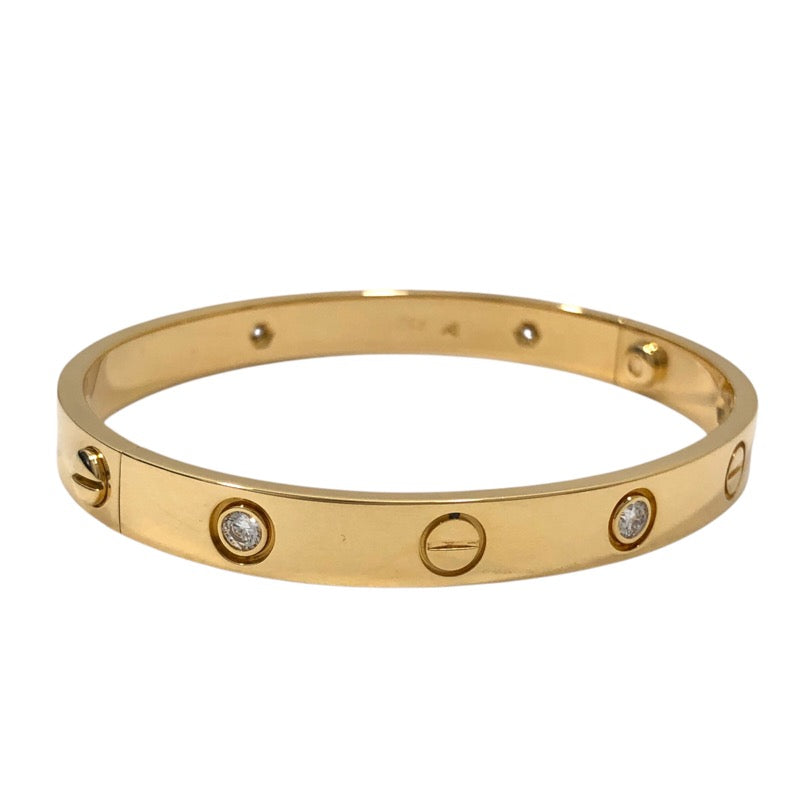 カルティエ Cartier ラブブレス 6Pダイヤモンド 750YG ジュエリー