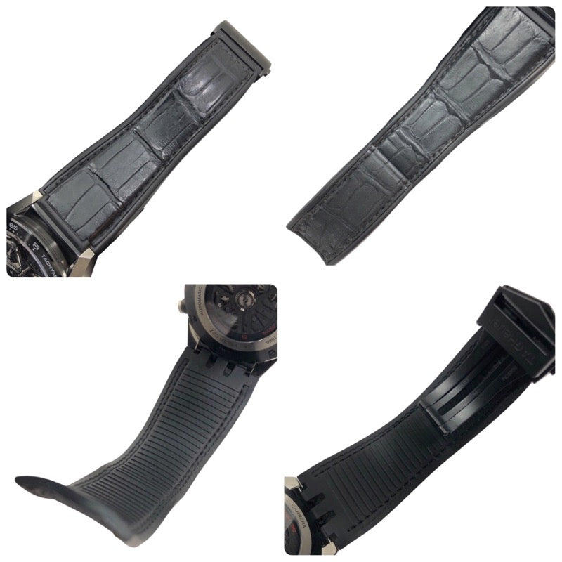 タグ・ホイヤー TAG HEUER カレラ キャリバーホイヤー02T トゥールビヨン CAR5A8Y.FC6377 ブラック チタン/ラバーストラップ メンズ 腕時計