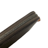 エルメス HERMES アザップロングシルクイン X刻印 エトゥープ シルバー金具 エプソン レディース 長財布