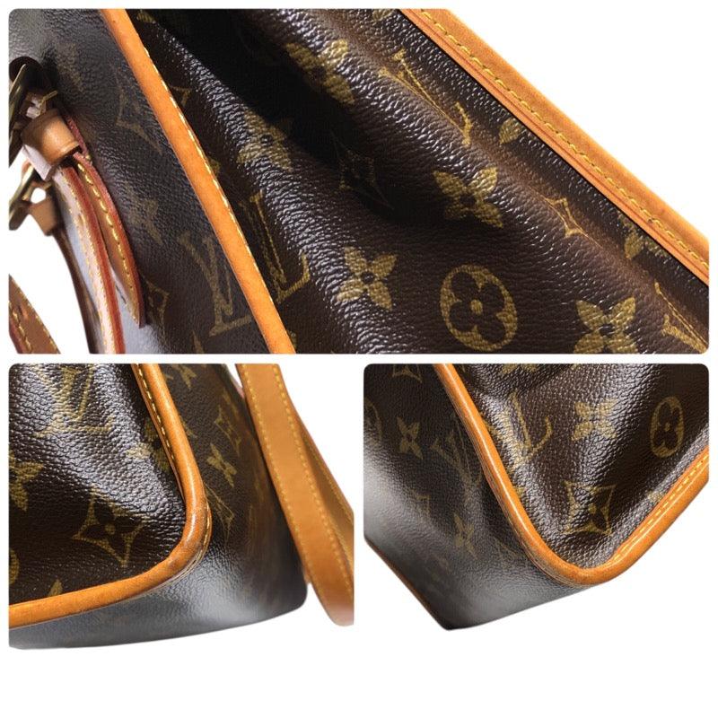 ルイ・ヴィトン LOUIS VUITTON ポパンクール・オ M40007 ブラウン モノグラムキャンバス レディース ハンドバッグ