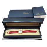 ショパール Chopard インペリアーレ 384319-5005 ホワイトシェル文字盤 K18PG/レザーストラップ 自動巻き レディース 腕時計