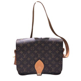ルイ・ヴィトン LOUIS VUITTON カルトシエール M51252 ブラウン モノグラムキャンバス レディース ショルダーバッグ