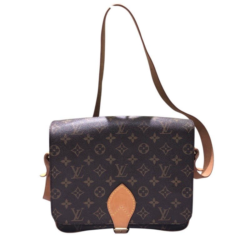 ルイ・ヴィトン LOUIS VUITTON カルトシエール M51252 ブラウン モノグラムキャンバス レディース ショルダーバッグ