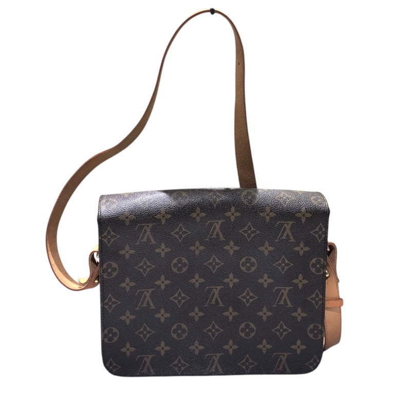 ルイ・ヴィトン LOUIS VUITTON カルトシエール M51252 ブラウン モノグラムキャンバス レディース ショルダーバッグ
