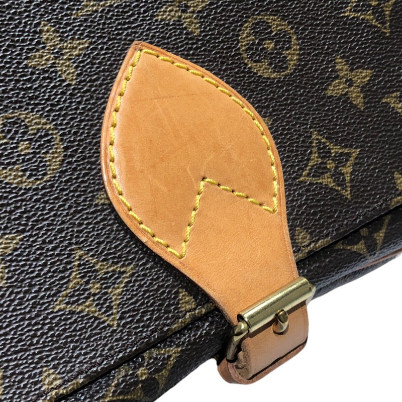 ルイ・ヴィトン LOUIS VUITTON カルトシエール M51252 ブラウン モノグラムキャンバス レディース ショルダーバッグ