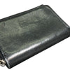 シャネル CHANEL キーリング付コインケース A68885 ブラック×シルバー金具 キャビアスキン レディース コインケース