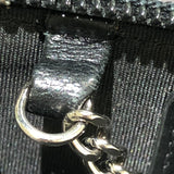 シャネル CHANEL キーリング付コインケース A68885 ブラック×シルバー金具 キャビアスキン レディース コインケース